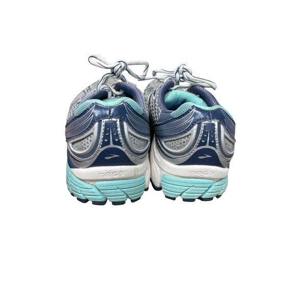 Brooks Ghost 5 Womans green purple running walk sneakers sz 8.5D SKU 9612 - Picture 13 of 16